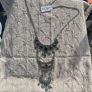 Park Lane New Silver Statement Necklace